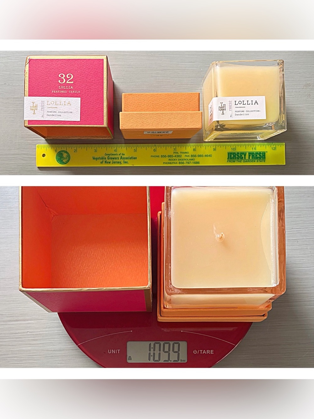 LOLLIA Poetic License Candle #32 Dandelion DISCONTINUED Margot Elena - Picture 8 of 8